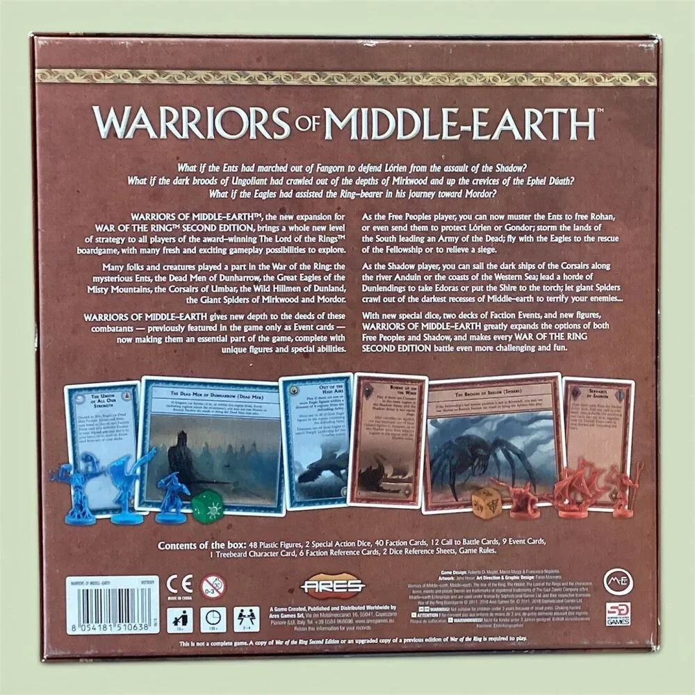 War of the Ring 2nd Edition Board Game and War of the Ring Expansions - See Pics